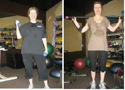 virtual fitness weight-loss, Shirley lost 65 pounds